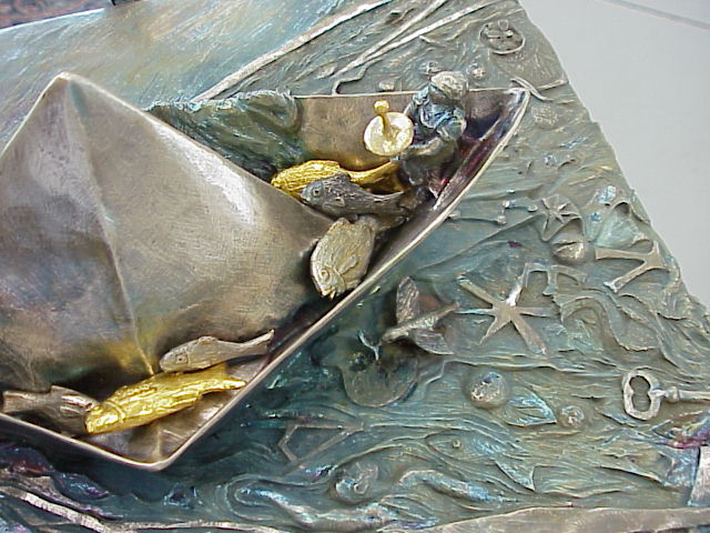 detail of  woman & bronze