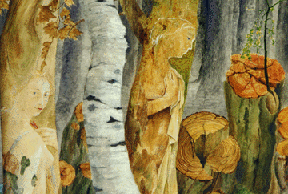 a detail with the two female figures